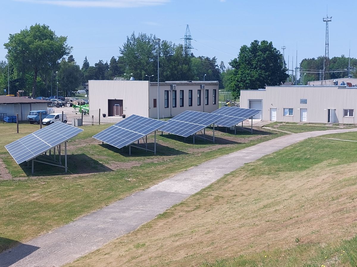 Green energy generation and use in the company's energy supply (project No. PIET-EE2-93 and project No. PIET-EE2-94).