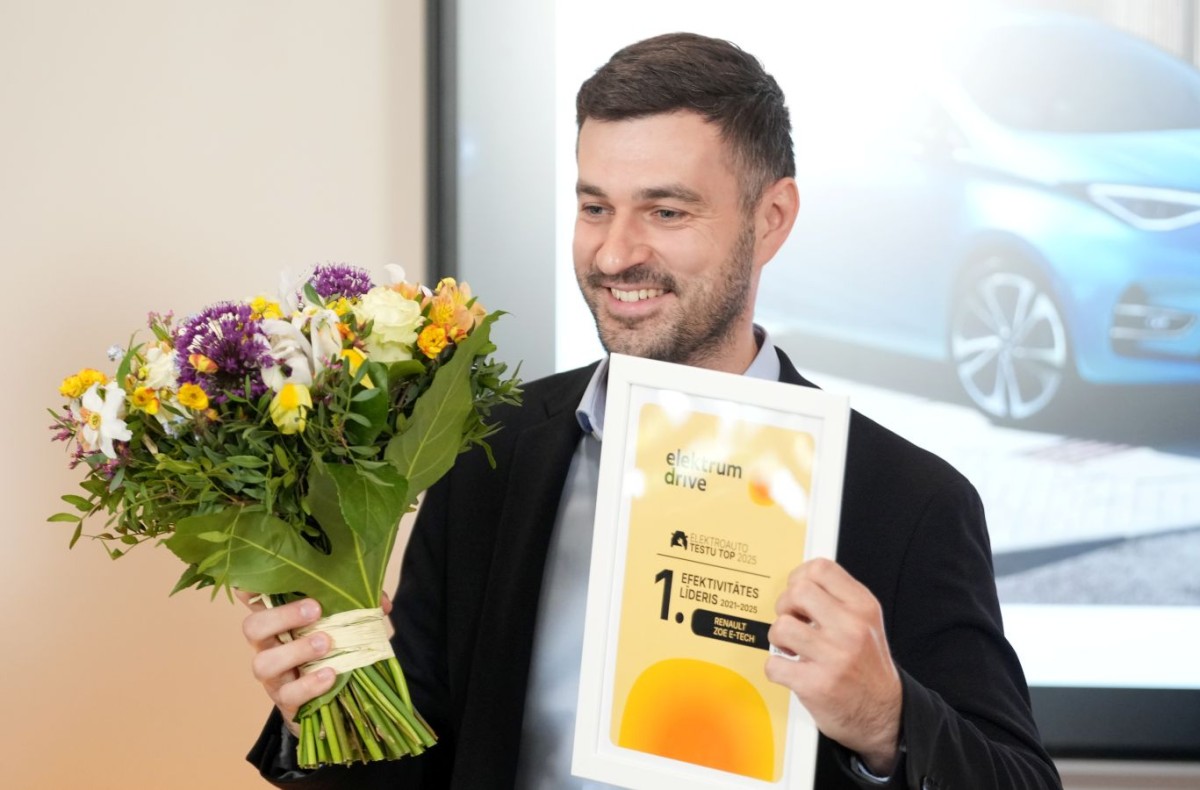 Elektrum Drive elektroauto testu TOP 2025
