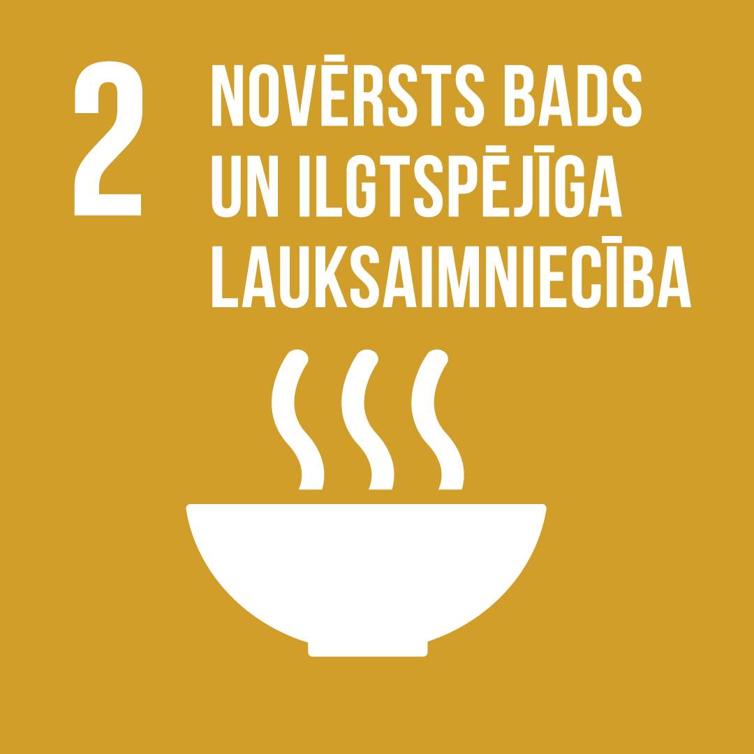 SDG 2 – Novērsts bads un ilgtspējīga lauksaimniecība