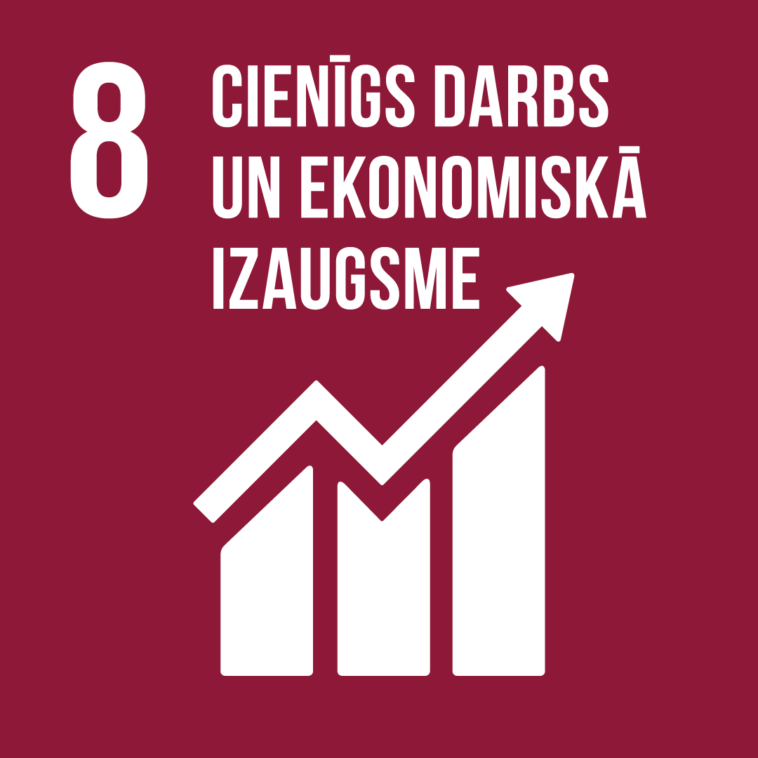 SDG 8 – Cienīgs darbs un ekonomiskā izaugsme
